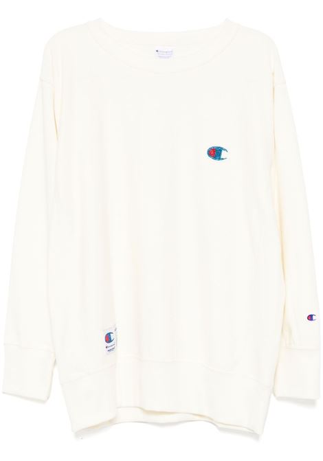 White logo-detail long-sleeved t-shirt Champion x undercover - men